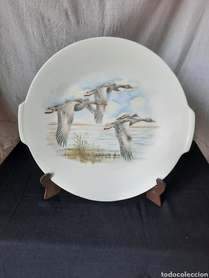 Antiques: Pontesa Oxford fuente plato para tarta.
