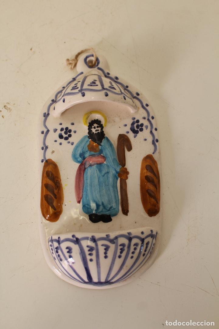 Antig&uuml;edades: benditera ceramica play&aacute; - lorca - murcia - Foto 1