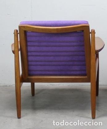 Antig&uuml;edades: Sill&oacute;n dan&eacute;s de teca de Arne Vodder para Glostrup, a&ntilde;os 60 - Foto 3