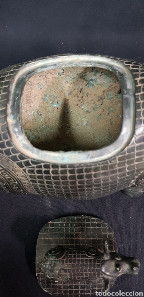 Antig&uuml;edades: REINOCERONTE DE BRONCE - Foto 6