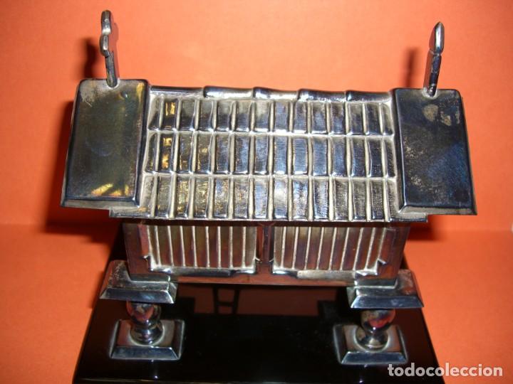 Antig&uuml;edades: CAJA HORREO EN PLATA DE LEY - Foto 4