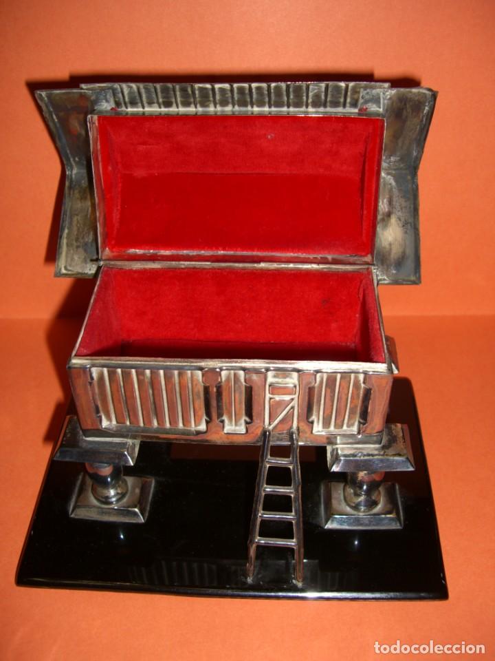 Antig&uuml;edades: CAJA HORREO EN PLATA DE LEY - Foto 6