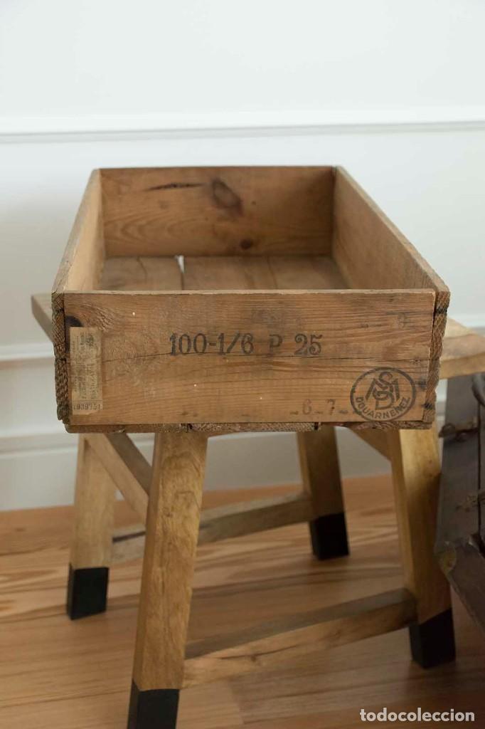Antig&uuml;edades: Caja Madera Antigua Nestl&eacute; - Foto 6
