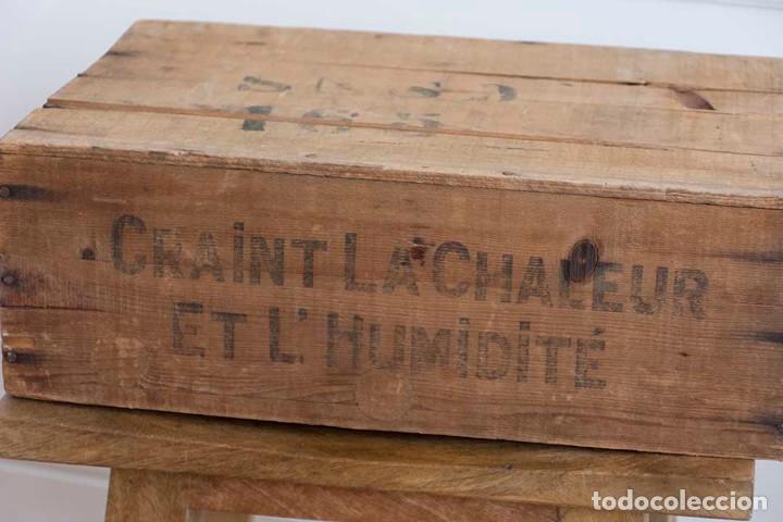 Antig&uuml;edades: Caja Madera Antigua Nestl&eacute; - Foto 4