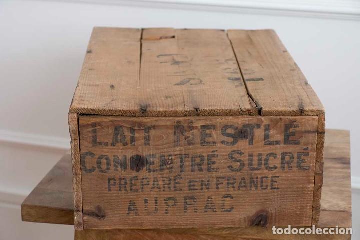 Antig&uuml;edades: Caja Madera Antigua Nestl&eacute; - Foto 5