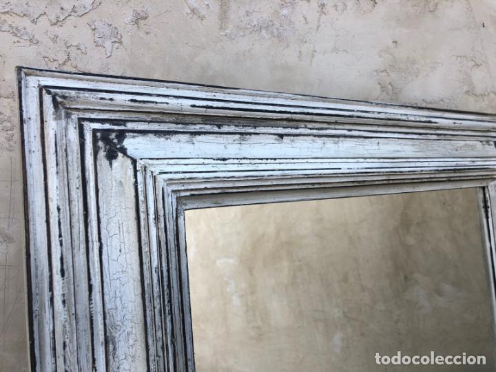 Antig&uuml;edades: Antiguo Espejo con Gran Marco - Foto 9