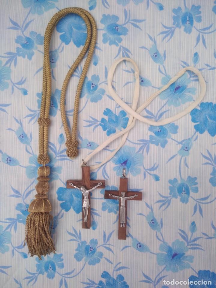Antig&uuml;edades: Lote accesorios antigua comunion - Foto 1