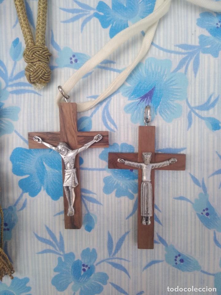 Antig&uuml;edades: Lote accesorios antigua comunion - Foto 2