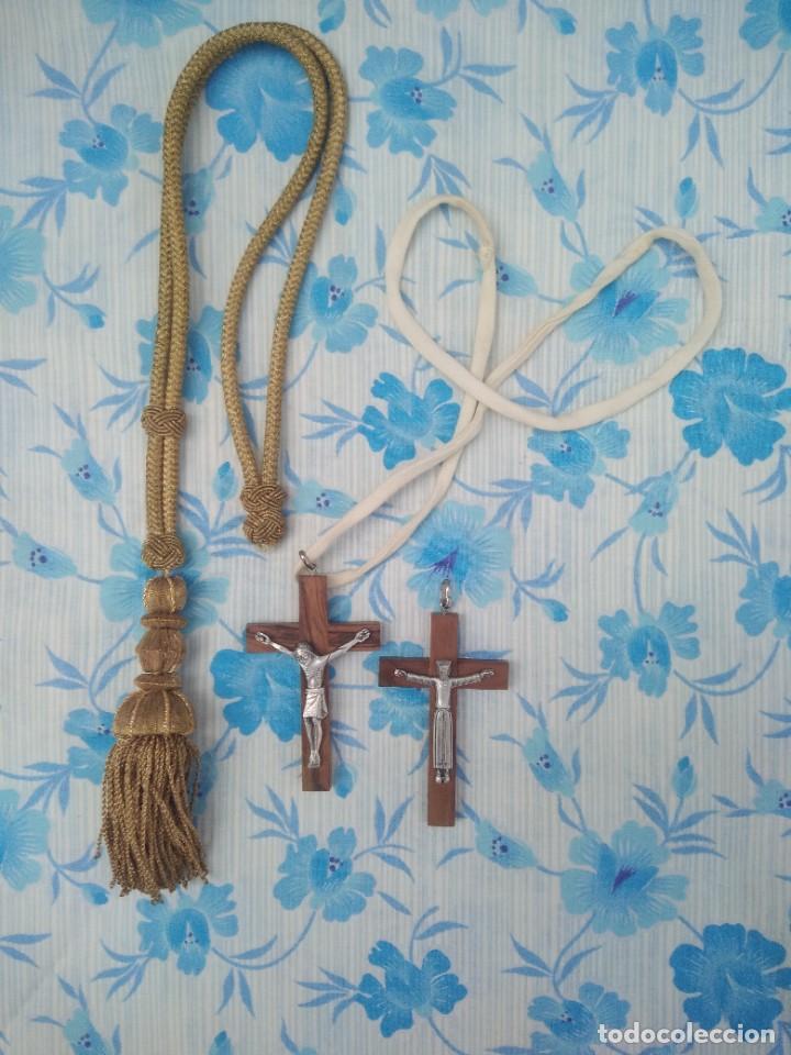 Antig&uuml;edades: Lote accesorios antigua comunion - Foto 3