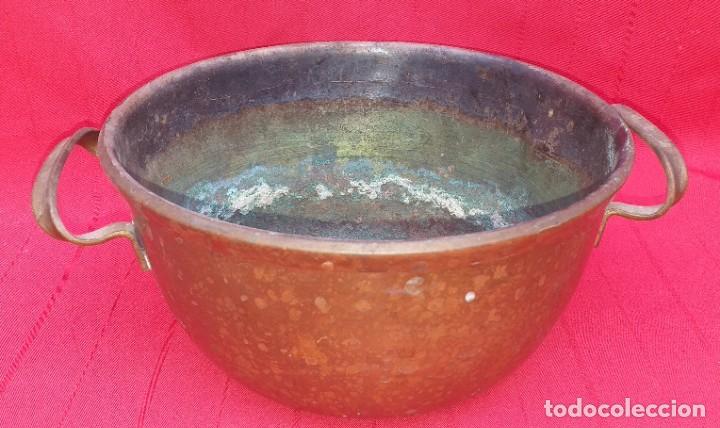 Antig&uuml;edades: OLLA DE COBRE MARCA MALTA S.A. - Foto 2