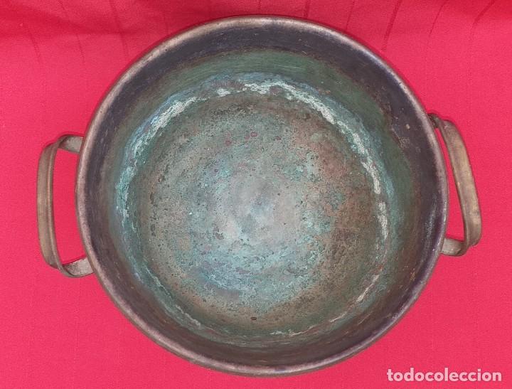 Antig&uuml;edades: OLLA DE COBRE MARCA MALTA S.A. - Foto 3