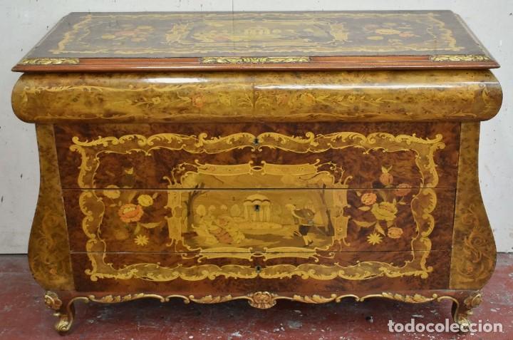 Antig&uuml;edades: C&Oacute;MODA DE MARQUETER&Iacute;A - Foto 1