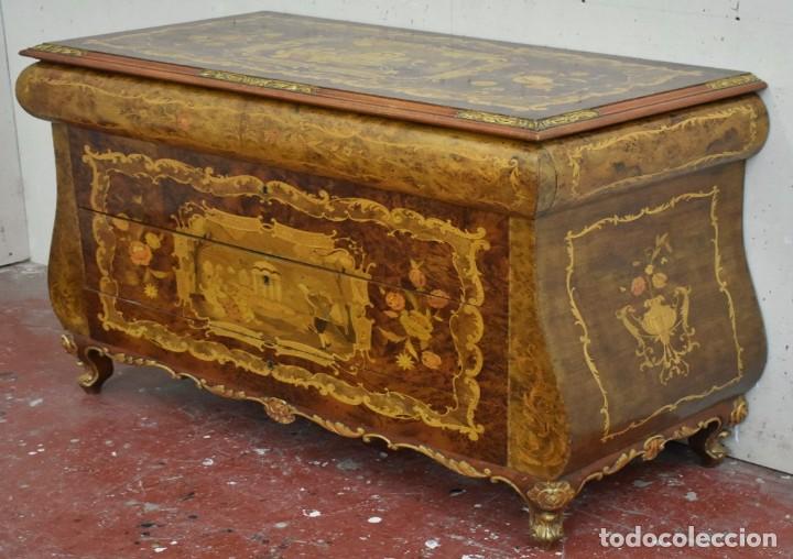 Antig&uuml;edades: C&Oacute;MODA DE MARQUETER&Iacute;A - Foto 2