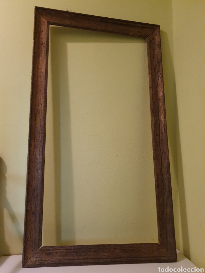 Antig&uuml;edades: GRAN MARCO REALIZADO EN MADERA - Foto 1