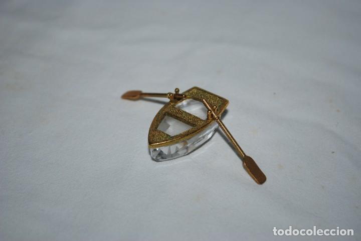 Antig&uuml;edades: BARCA DE CRYSTAL SWAROVSKI - Foto 2