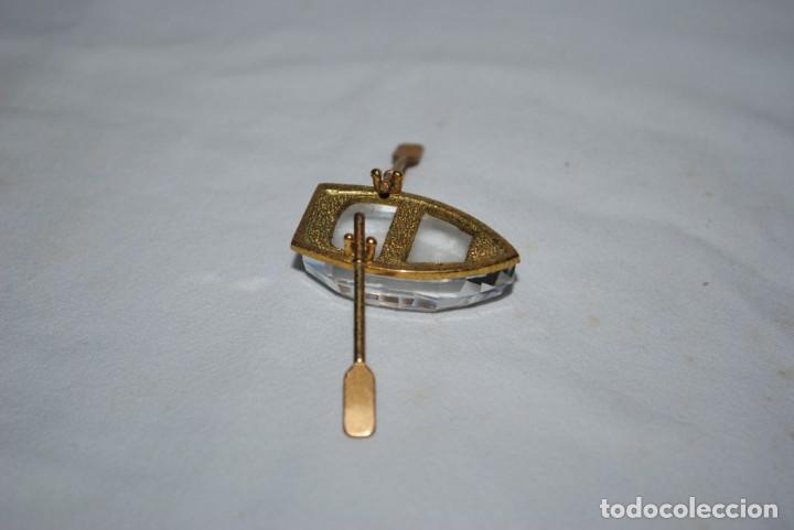 Antig&uuml;edades: BARCA DE CRYSTAL SWAROVSKI - Foto 3