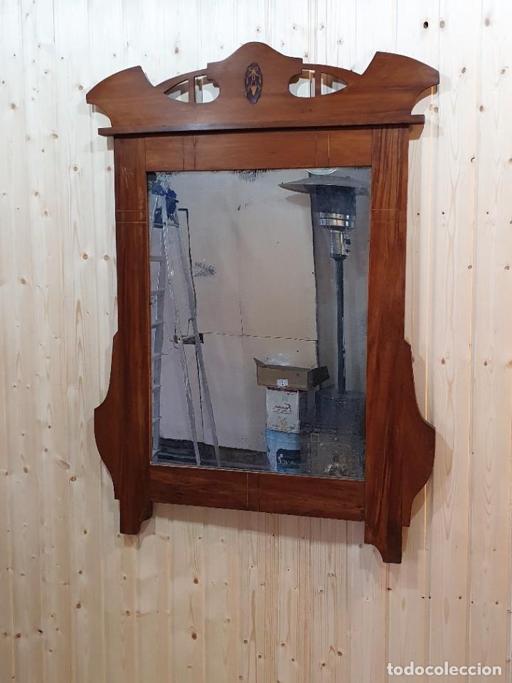 Antig&uuml;edades: ANTIGUO ESPEJO ISABELINO - Foto 2