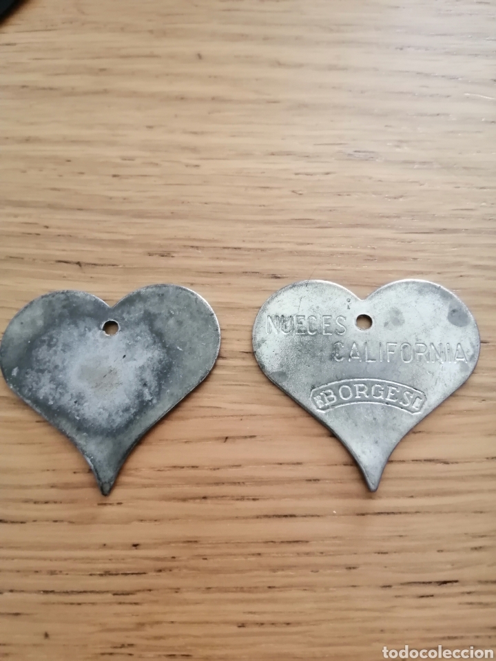 2 antiguos rompe nueces con forma de corazón de - Compra venta en  todocoleccion