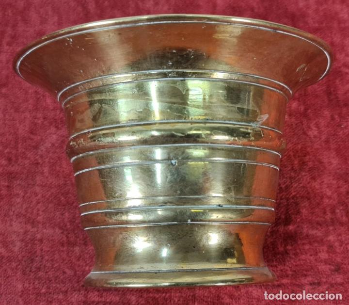 Antig&uuml;edades: ALMIREZ DE BRONCE. MANO DE BRONCE. ESPA&Ntilde;A. SIGLO XIX. - Foto 4