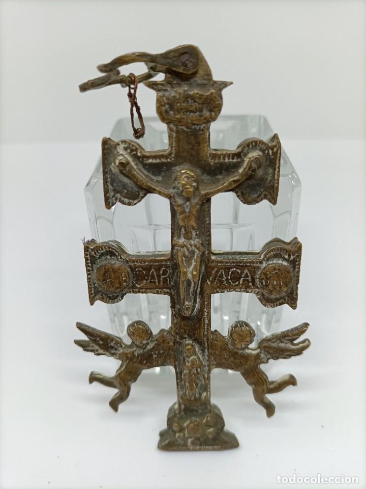 Antig&uuml;edades: Cruz de Caravaca. - Foto 1