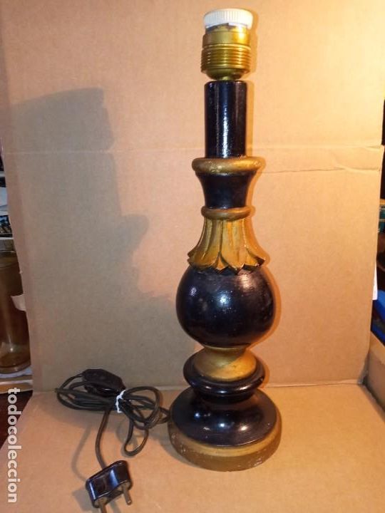 Antig&uuml;edades: LAMPARA DE MESA . - Foto 3