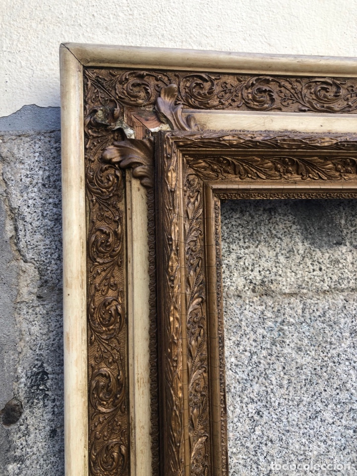 Antig&uuml;edades: Marco Isabelino S.XIX - Foto 2
