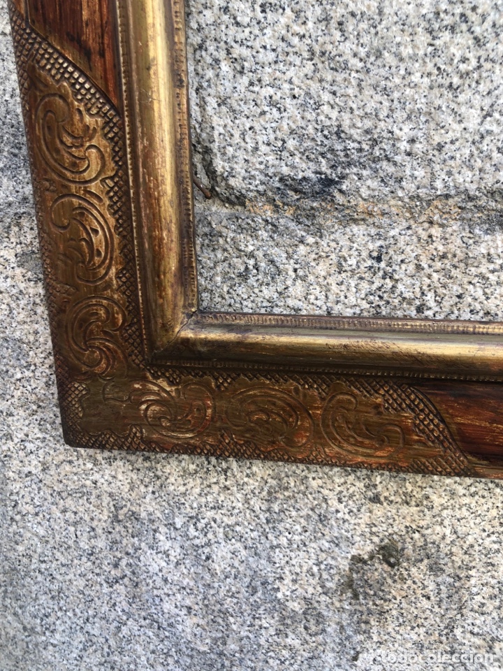 Antig&uuml;edades: Marco Policromado S.XIX - Foto 5