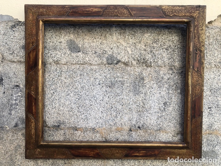 Antig&uuml;edades: Marco Policromado S.XIX - Foto 1