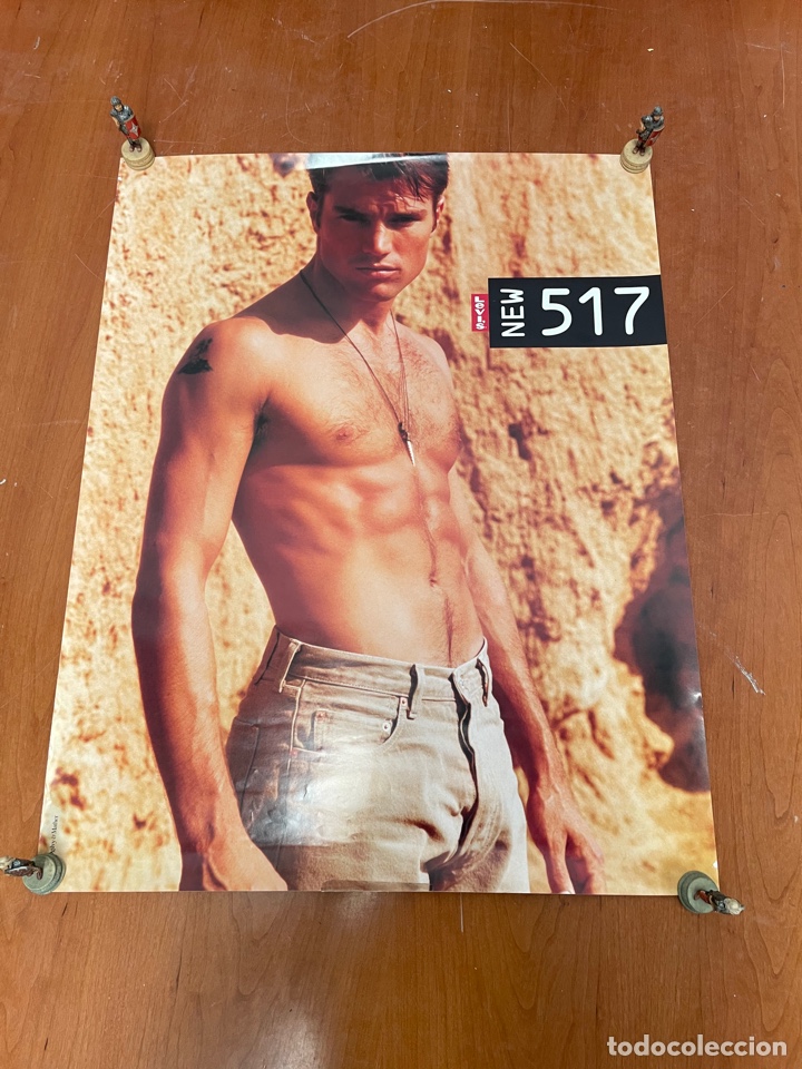 Antig&uuml;edades: ANTIGUO P&Oacute;STER LEVIS - Foto 1