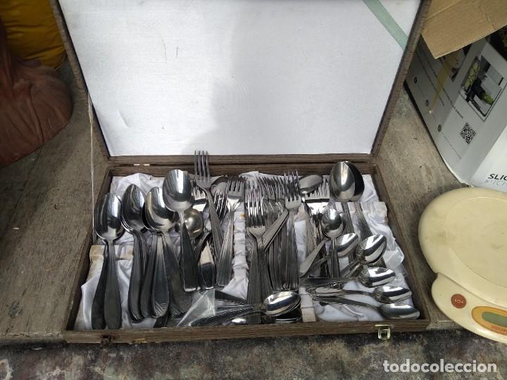 Antig&uuml;edades: Caja cubiertos - Foto 1