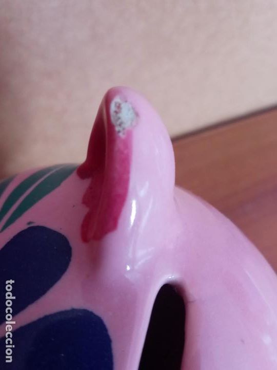 Antig&uuml;edades: Hucha cerdito- ceramicas Hispania Manises - Foto 6