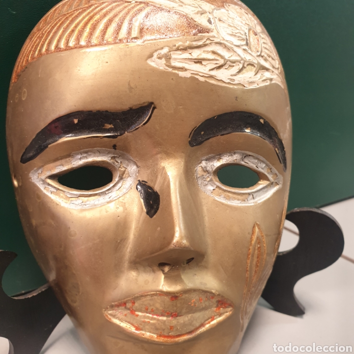 Antig&uuml;edades: Mascara de Bronce - Foto 2