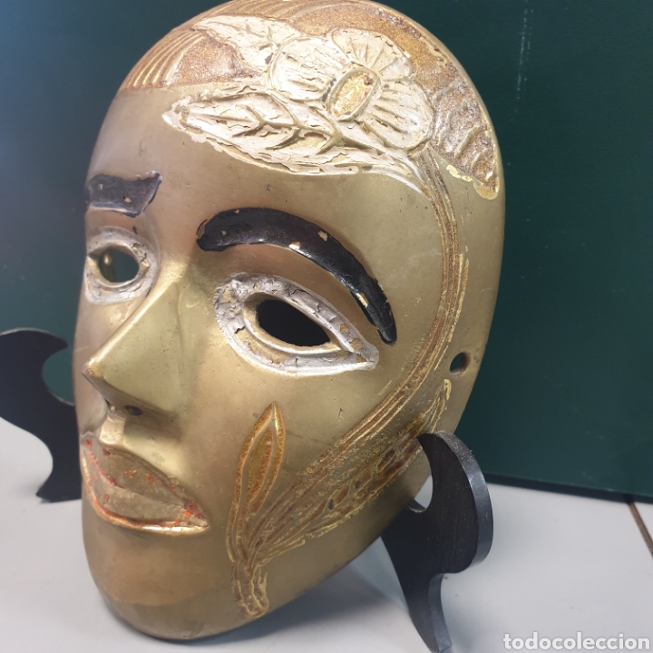 Antig&uuml;edades: Mascara de Bronce - Foto 3
