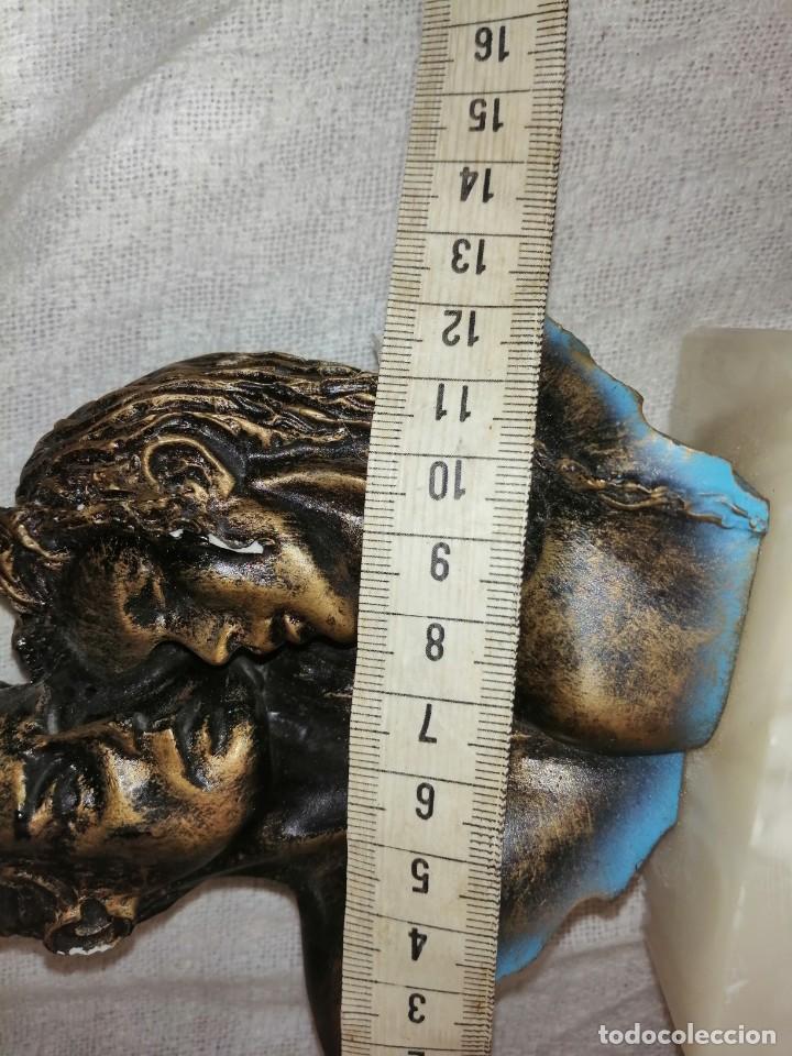 Antig&uuml;edades: Figura pareja con pie de m&aacute;rmol - Foto 9