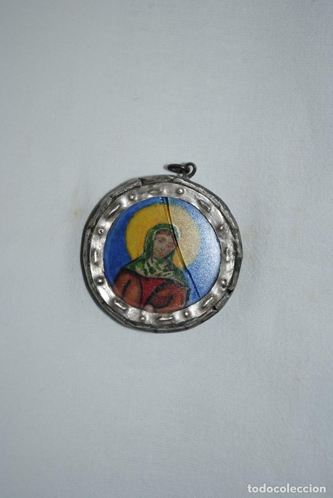 Antig&uuml;edades: COLGANTE , O , MEDALLA PLATA . - Foto 1