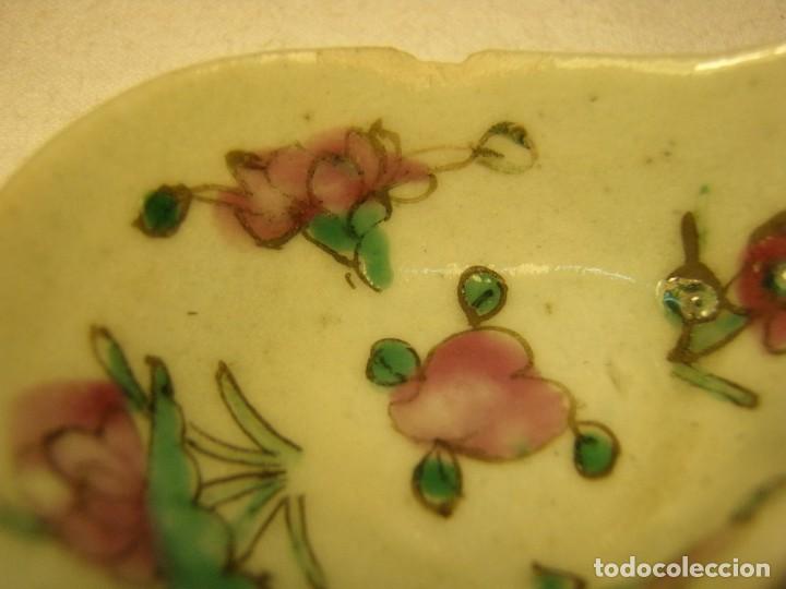 Antig&uuml;edades: CUCHARA DE PORCELANA CHINA - Foto 5