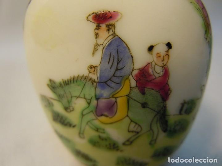 Antig&uuml;edades: TABAQUERA CHINA DE RAPE DE PORCELANA - Foto 3