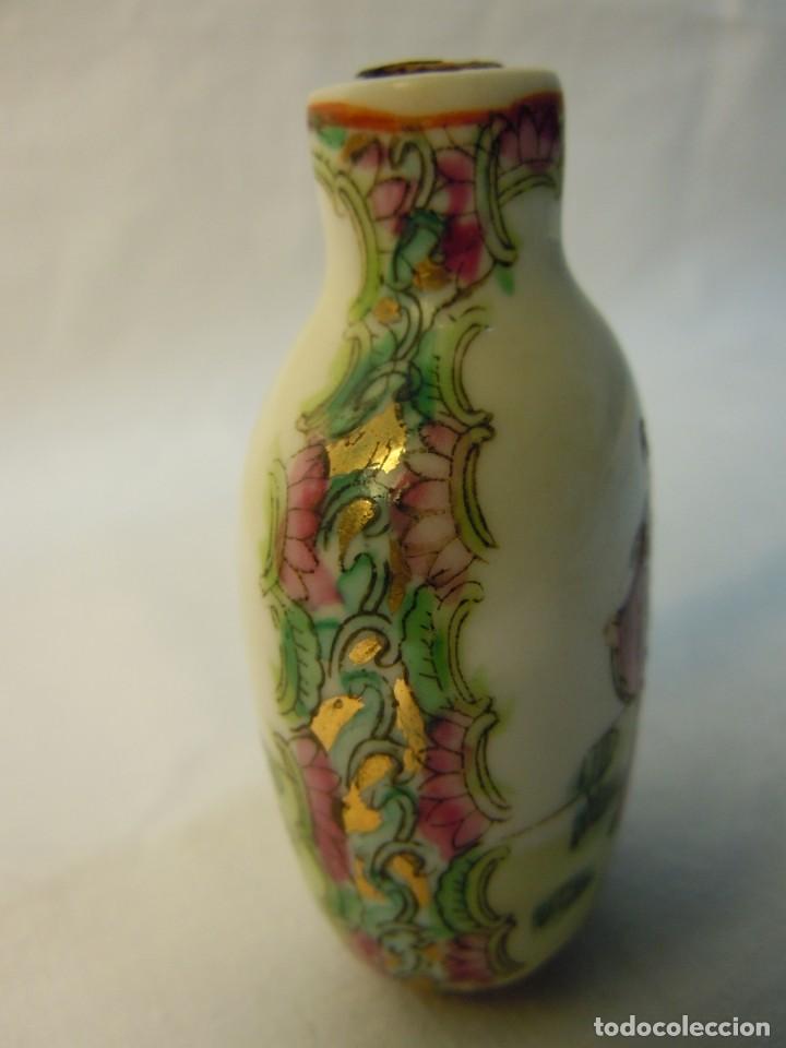 Antig&uuml;edades: TABAQUERA CHINA DE RAPE DE PORCELANA - Foto 8
