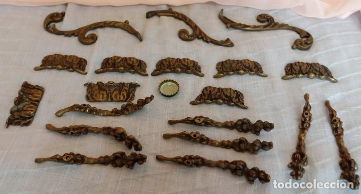 Antig&uuml;edades: Piezas en bronce para reutilizar.