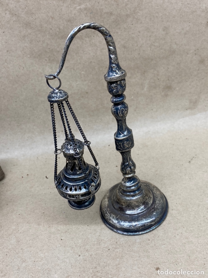 Antig&uuml;edades: Botafumeiro de plata - Foto 2