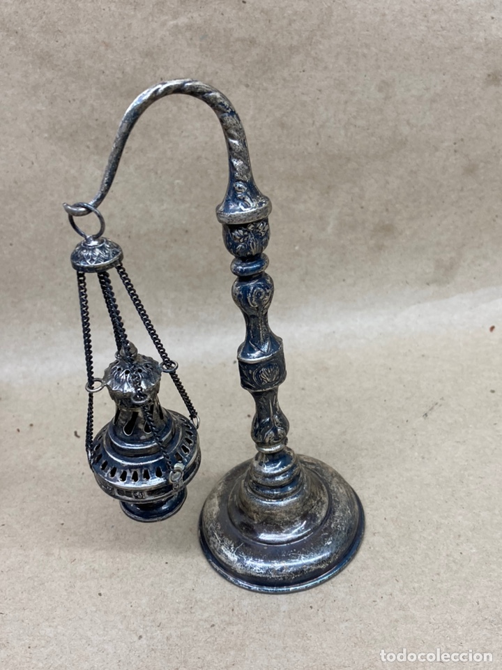 Antig&uuml;edades: Botafumeiro de plata - Foto 1