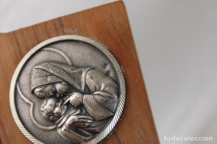 Antig&uuml;edades: virgen con ni&ntilde;o en plata de ley - Foto 3