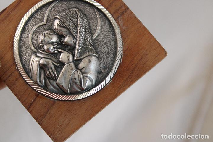 Antig&uuml;edades: virgen con ni&ntilde;o en plata de ley - Foto 6