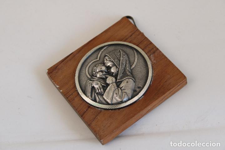 Antig&uuml;edades: virgen con ni&ntilde;o en plata de ley - Foto 1