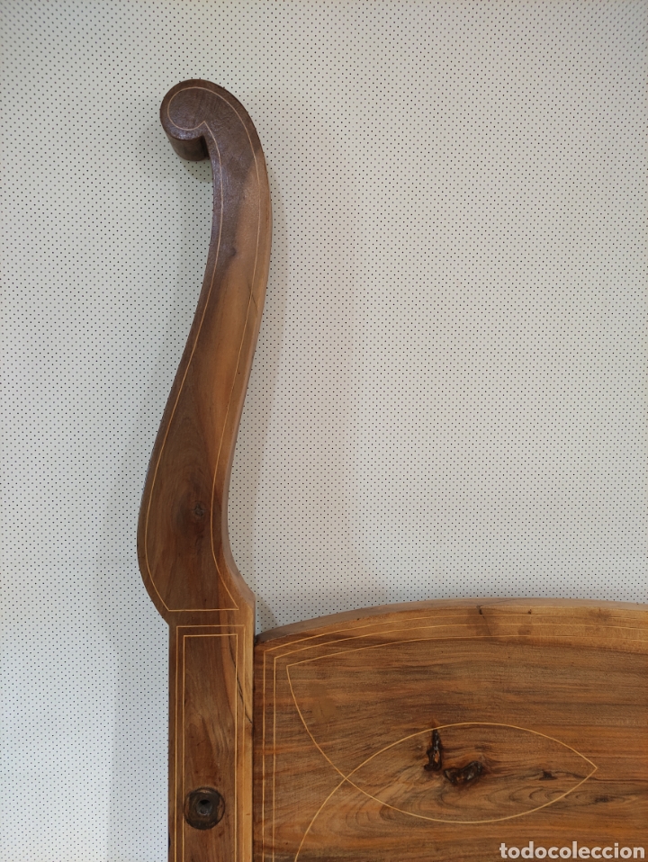 Antig&uuml;edades: Preciosa Cama siglo XIX - Foto 2
