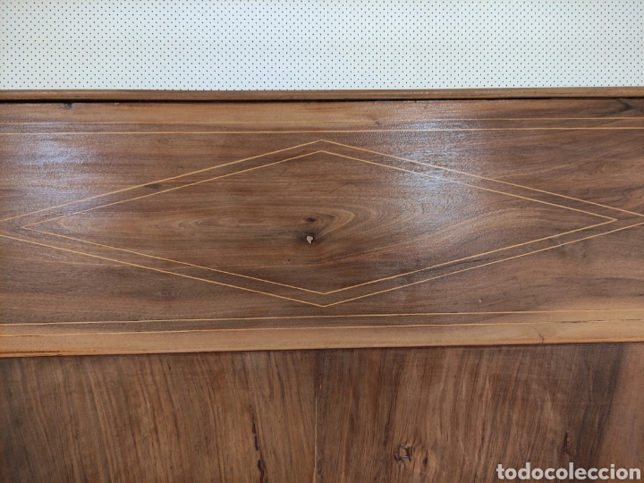 Antig&uuml;edades: Preciosa Cama siglo XIX - Foto 4
