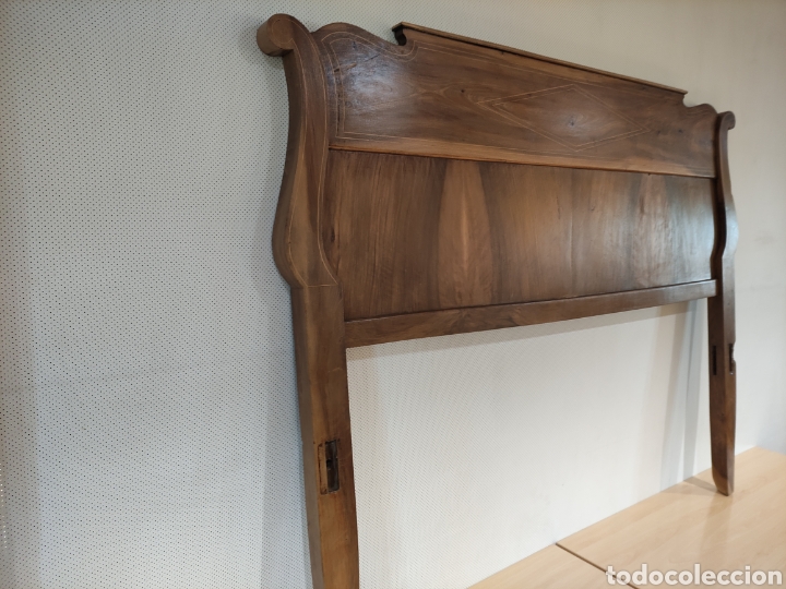 Antig&uuml;edades: Preciosa Cama siglo XIX - Foto 5