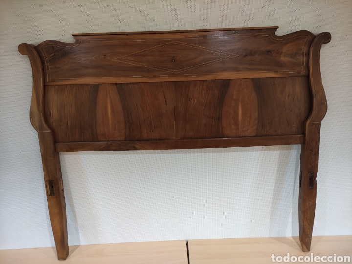 Antig&uuml;edades: Preciosa Cama siglo XIX - Foto 6