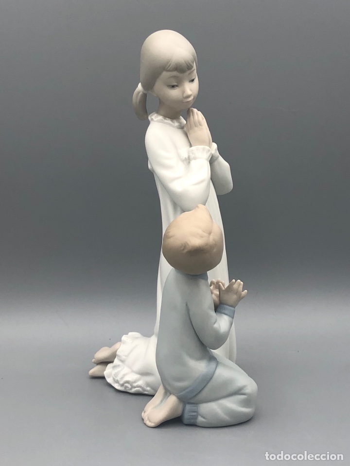 Antig&uuml;edades: REF: 01014779 &ldquo;ENSE&Ntilde;ANDO A REZAR&rdquo; LLADR&Oacute; - Foto 5