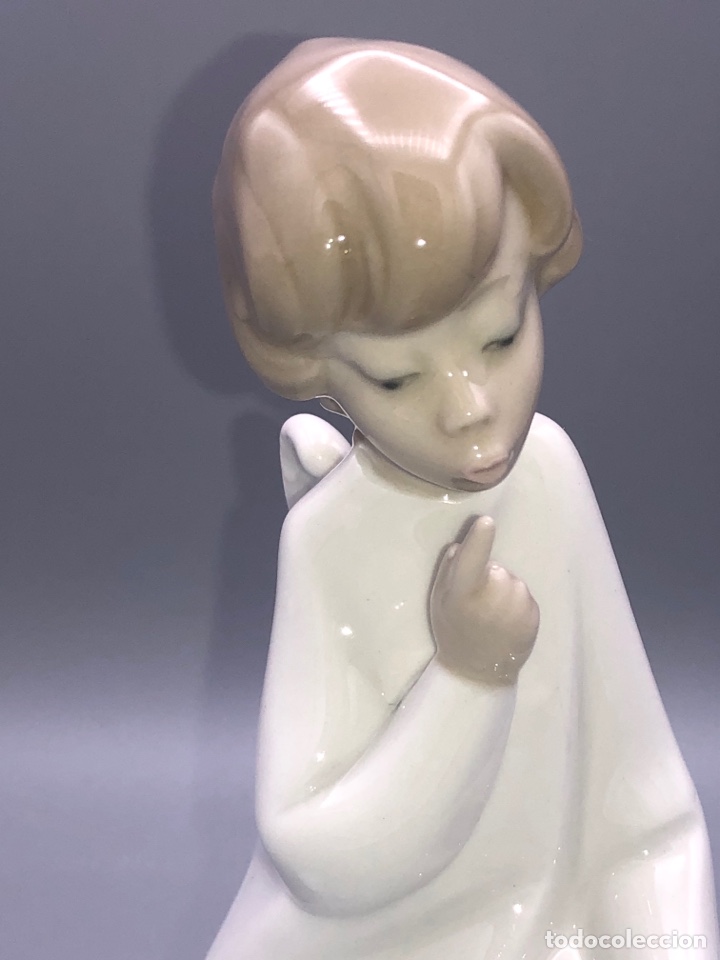 Antig&uuml;edades: REF: 01004635 &ldquo;&Aacute;NGEL CON NI&Ntilde;O&rdquo; LLADR&Oacute; - Foto 2